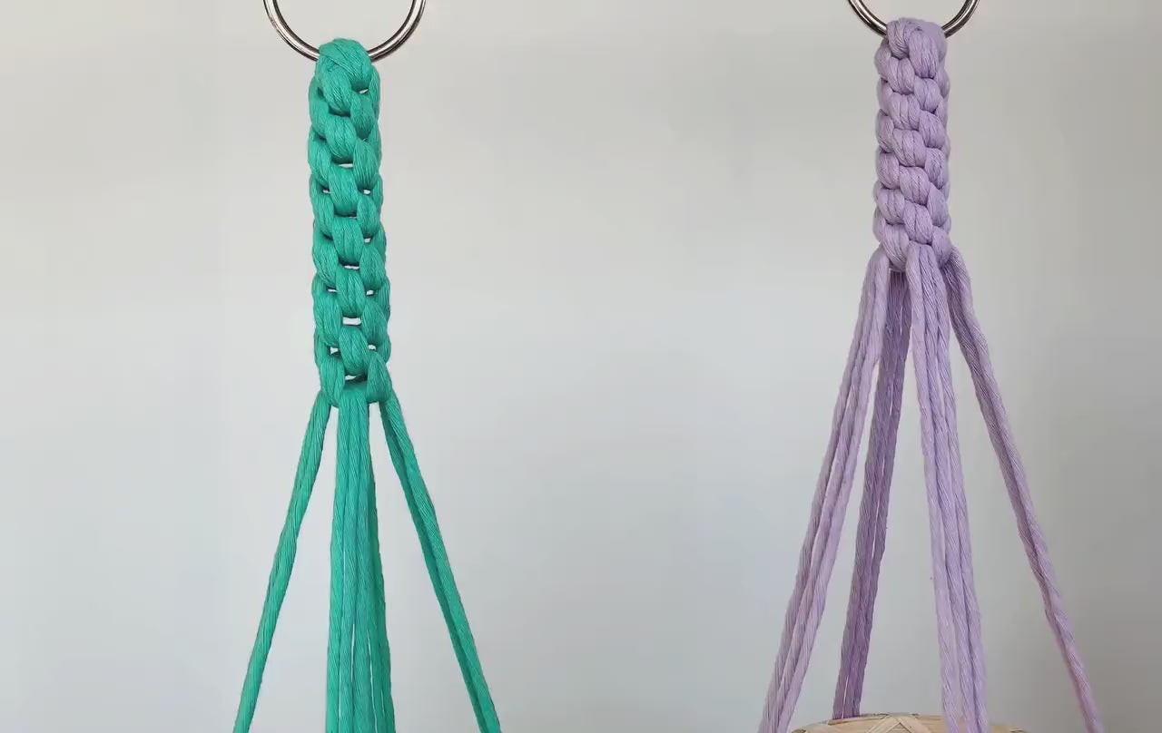 Hanging Planter, Macrame Plant Hanger, Hanging Plant Holder, Window Plant Hanger, Modern Plant Hanger, Colorful Planter, Plant Hanger